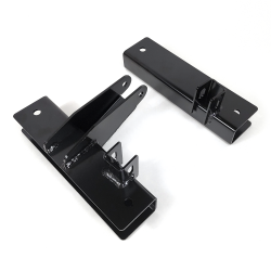 Upper Shock Mount To Subframe Mounting Brackets Mustang - Pair - Part Number: HEXBRK014