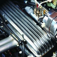 valve covers, finned valve covers, vintage valve cover