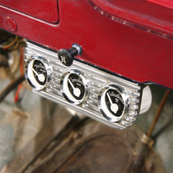 Finned Gauge Bezels - Part Number: 10015522