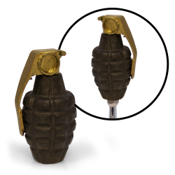 Pineapple Grenade Custom Shift Knob - Part Number: ASCSN05001