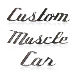 Emblems and Script Badges - Part Number: 10016523