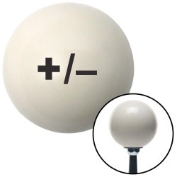 Plus Minus Shift Knobs - Part Number: 10018957