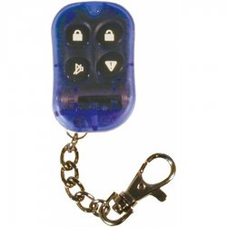 4 Button Tr4 Blue Remote Faceplate - Part Number: 4BRCBL