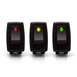 LED Illuminated Rocker Switches - Part Number: 10018616