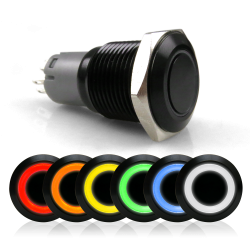 Black Billet Buttons - Part Number: 10027367