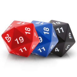 20 Sided Dice Shift Knobs - Part Number: 10016849