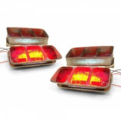1968 - 1972 Oldsmobile Cutlass LED Tail Light Conversion Kit - Part Number: KICLEDU346872