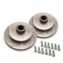 Helix SureStop 11" 6x5.5 Drilled Slotted Rotors - Pair - Part Number: HEXBR13