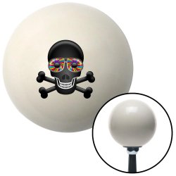 Psychedelic Skull Shift Knobs - Part Number: 10071631