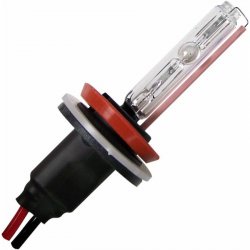 Two Ion HID 8,000 Color Temp H11 Single Stage Bulbs w/ Plug N Play Wire Harness - Part Number: IONBSH118