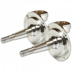 1928 - 1948 Ford Chrome Spindles - Pair - Part Number: VPASPIN13