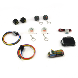 8 Function 40 amp Remote Relay Kit w/ clear remote covers - Part Number: AUTSVPRORK40C
