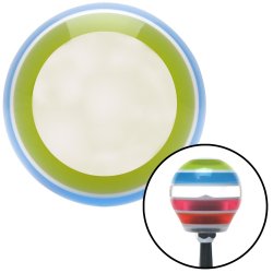 Stripe Shift Knob w/ 1/4-28 Insert Shifter Auto Manual Custom Automatic Brody - Part Number: ASCSNX121741