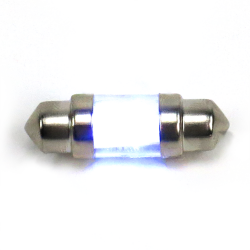 Super Bright Blue 31mm Festoon Led 12v Bulb - Part Number: F31LEDB
