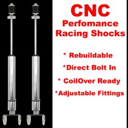 1997-2004 Chevrolet Corvette Rear Performance Shocks - Pair - Part Number: HEX9BDFBB