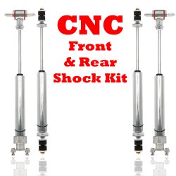 1971 - 1973 Ford Mustang And Cougar Front & Rear Performance Shocks - Part Number: HEX9BE05B