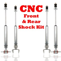 1997-2004 Chevrolet Corvette Front & Rear Performance Shocks - Part Number: HEX9BE085
