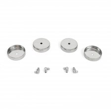 Stainless Steel Ball Joint Covers (Set of 4) - Part Number: HEXBJC