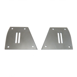 Mustang II Lower Air Bag Bracket Plate ~ Pair - Part Number: HEXBRK049