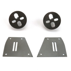 Helix Mustang II Front Air Bag Bracket Kit - Part Number: HEXSHXABB31