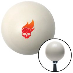 Skull Flame in Color Shift Knobs - Part Number: 10262544