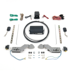 Bolt On Shave Door Kit for S-10 (1 PAIR) with Alarm and Remotes - Part Number: AUTSVBBA