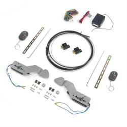 Bolt On Shave Door Kit for Most 1980 - 1999 GM Cars & Trucks w/ 8 Channel Remote - Part Number: AUTSVBAR8