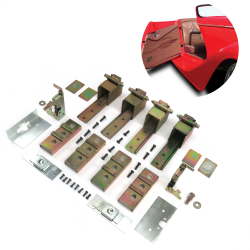 2 Door Individual Suicide Hidden Hinge System SuperKit - Part Number: AUTHDHINSK