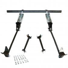Triangulated Rear 4-link w/ Coilovers 31 1931 Model A Roadster - Pickup, Standard, Deluxe, Sport  - Part Number: HEXA314A0