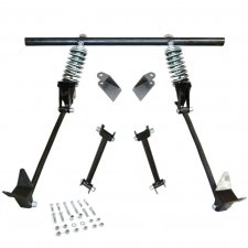 Triangulated Rear 4-link w/ Coilovers 31 1931 Model A Victoria - Slantback  - Part Number: HEXA314A6