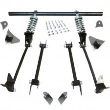 Triangulated Rear 4-link w/ Coilovers 28 1928 Model A Victoria - Slantback  - Part Number: HEXA31469