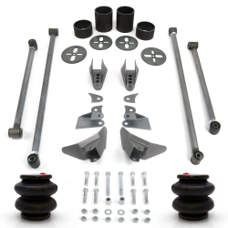 Triangulated 4 Link Kit with 2600 lb Air Bags & Brackets - Part Number: HEXTTK4AIR