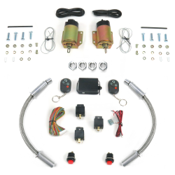 4 Function 50 Lb Remote Shaved Door Kit with Loom - Part Number: AUTSVPRO54DL