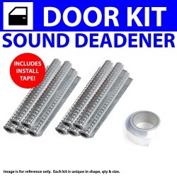 Heat & Sound Deadener Early Cars 1935 - 1940 2 Door Kit + Seam Tape 4161Cm2 - Part Number: ZIR7964A