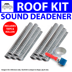 Heat & Sound Deadener Desoto 1946 - 61 Roof Kit + Seam Tape, Roller 24096Cm2 - Part Number: ZIR7AAC1