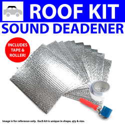Heat & Sound Deadener Desoto 1929 - 45 Roof Kit + Seam Tape, Roller 24024Cm2 - Part Number: ZIR7AAC0