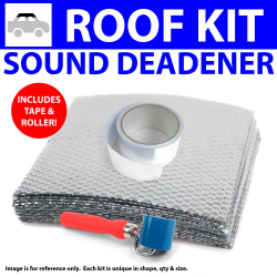 Heat & Sound Deadener Ford Van 1968 - 74 Roof Kit + Seam Tape, Roller 23928Cm2 - Part Number: ZIR7AABD
