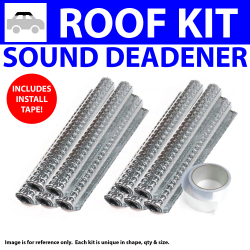 Heat & Sound Deadener Ford Truck 1948 - 1952 Truck Roof Kit + Seam Tape 12744Cm2 - Part Number: ZIR7A76B