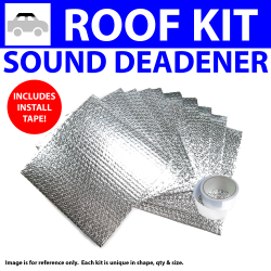 Heat & Sound Deadener Chevy Truck 1960 - 62 Truck Roof Kit + Seam Tape 13788Cm2 - Part Number: ZIR7A774