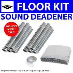 Heat & Sound Deadener Chevy Truck 1935 - 40 Truck Floor Kit + Seam Tape 16740Cm2 - Part Number: ZIR7A7F9