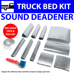Heat & Sound Deadener Ford Truck 1957 - 60 Truck Bed Kit + Tape, Roller 31500Cm2 - Part Number: ZIR7A8A1
