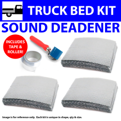 Heat & Sound Deadener Ford Truck 1948 - 52 Truck Bed Kit + Tape, Roller 31860Cm2 - Part Number: ZIR7A8A5