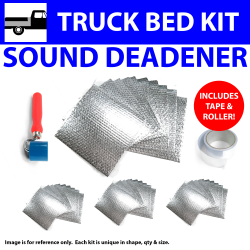 Heat & Sound Deadener Chevy Truck S10 94 - 04 Truck Bed + Tape, Roller 32430Cm2 - Part Number: ZIR7A8A3