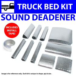 Heat & Sound Deadener Ford Truck 1957 - 60 Truck UnderBed Kit + Tape 31500Cm2 - Part Number: ZIR7A875