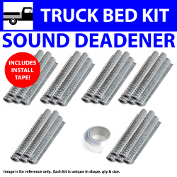 Heat & Sound Deadener Ford Truck 1935 - 41 Truck UnderBed Kit + Tape 33060Cm2 - Part Number: ZIR7A878