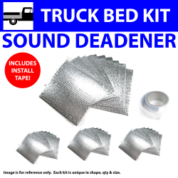 Heat & Sound Deadener Chevy Truck 1935 - 40 Truck UnderBed Kit + Tape 33480Cm2 - Part Number: ZIR7A87D