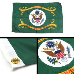 United States Army Retired Flag - Part Number: BANPOLT08