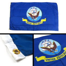 United States Navy Flag - Part Number: BANPOLT23