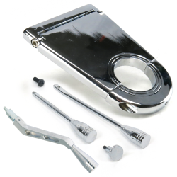 Deluxe Chrome 4.5” Column Drop, Shifter Lever and Tilt Kit - Part Number: VPACCK03