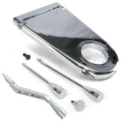 Deluxe Chrome 5.5” Column Drop, Shifter Lever and Tilt Kit - Part Number: VPACCK04